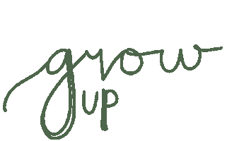 Grow Up Time Sticker