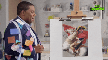 lilinterns art painting masterpiece kenan GIF