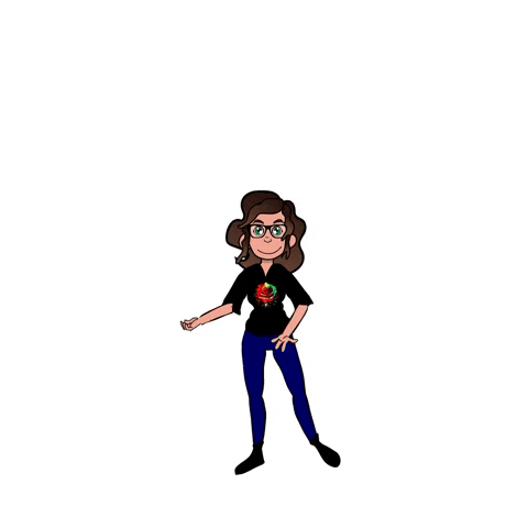 joulethief peace character design self portrait GIF