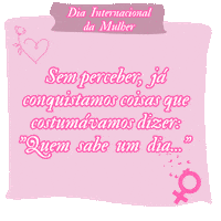 Dia Da Mulher Sticker