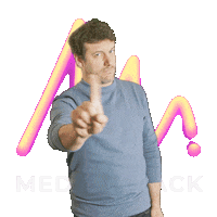 Finger No Sticker by MediaAttack