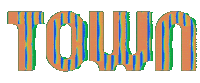 Glitch Text Sticker