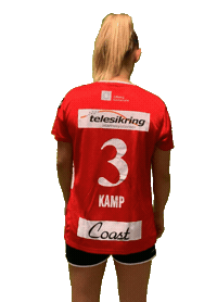 Womens Handball Cheer Sticker by Team Esbjerg