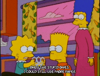 talking bart simpson GIF