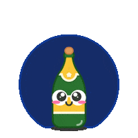 Celebrating Happy Birthday Sticker