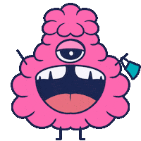 Big Mouth Sticker Sticker