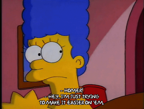 angry homer simpson GIF