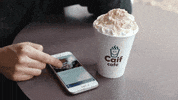 SocialusMarketingas coffee phone apple facebook GIF