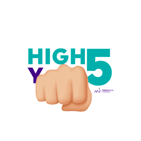 maritalemus giphyupload high five fist high5 Sticker