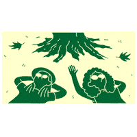 Animation Vibing Sticker by Jared D. Weiss