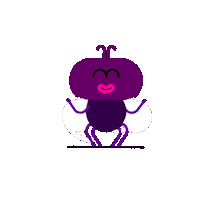 Fly Buzz Sticker by Turnip and Duck