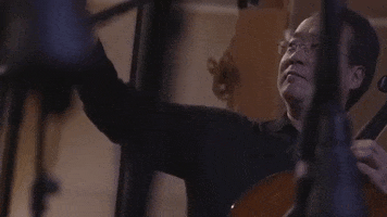 Happy Yo-Yo Ma GIF by Chris Thile
