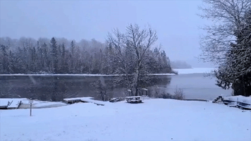 Spring Snowstorm Sweeps Eastern Ontario