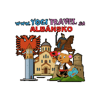 Slovakia Albania Sticker by Yogi Travel