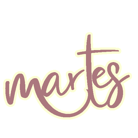 Typography Calligraphy Sticker