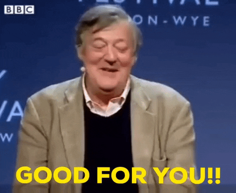 rakastettu good for you stephen fry GIF