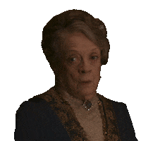 Maggie Smith Sticker by Downton Abbey