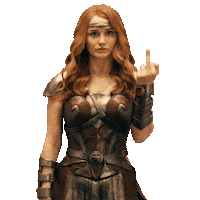 Dominique Mcelligott Middle Finger Sticker by The Boys