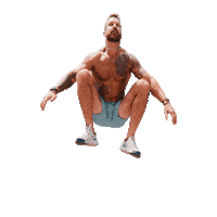 Fitness Jumping Sticker by Charcurtis