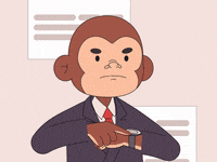 Lets Go Waiting GIF by Just Ape