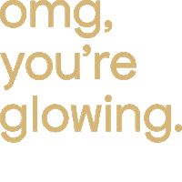 cjesthetics omg skincare glow skin Sticker
