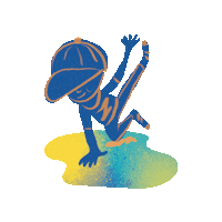 Breakdance Sticker by ARXHml