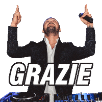 Party Dj Sticker by Fabio Still
