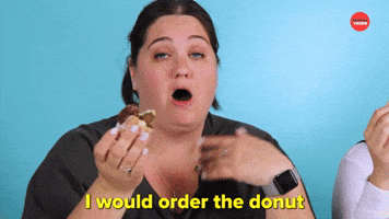 I Would Order The Donut To Eat The Chocolate