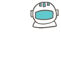 Space Astronaut Sticker by nokidhungry