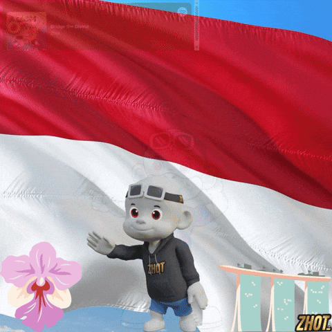 Singapore Flag GIF by Zhot