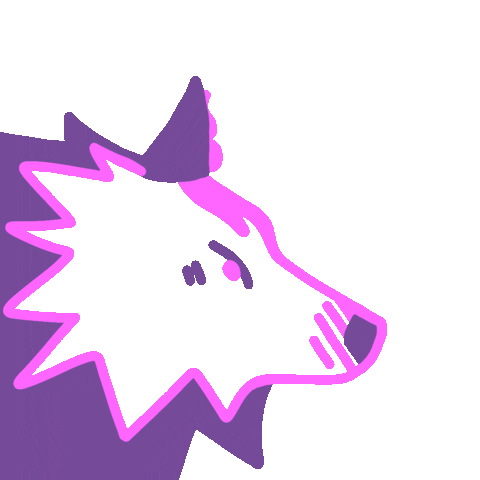 Mewoi-M wolf event evenement loup Sticker