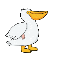 Pelikan Sticker by Mauglí