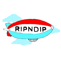 RIPNDIP_CAT alien skate skaters ripndip Sticker