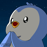 To The Moon Wow GIF by Pudgy Penguins