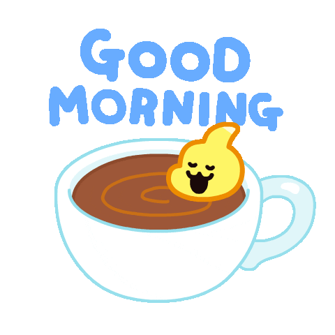 Happy Good Morning Sticker by DINOSALLY