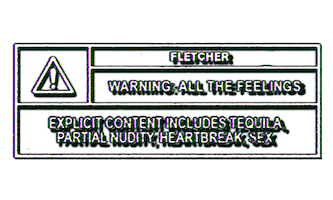 Shh Sticker by FLETCHER