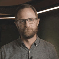 KrebsVideoProductions maybe meh krebs shakinghead GIF