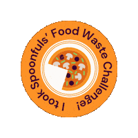 spoonfulsfoodrecovery spoonfuls food waste challenge spoonfuls food waste challenge Sticker