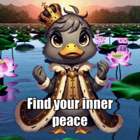 Peace Mindfulness GIF by sirduckbeth