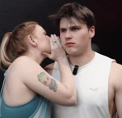 Panic Whispering GIF