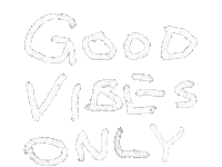 lazysuesue good vibes only good vibes only Sticker