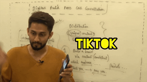 Tik Tok Reaction GIF by Digital Pratik