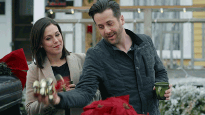 Happy Father Christmas GIF by Hallmark Mystery