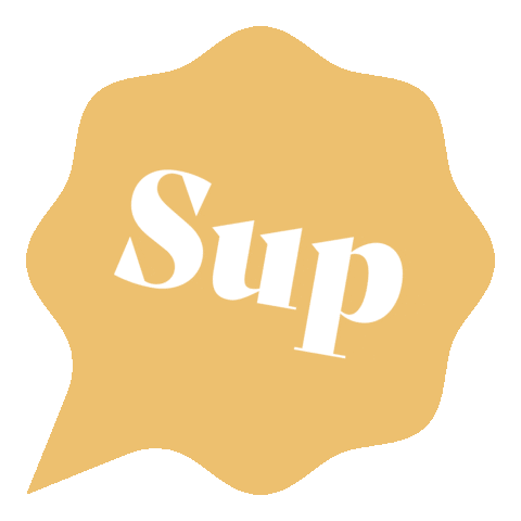 Whats Up Sup Sticker by Another Studio