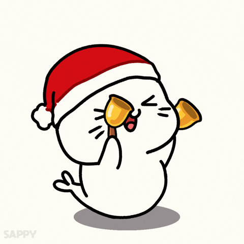 X-Mas Christmas GIF by Sappy Seals