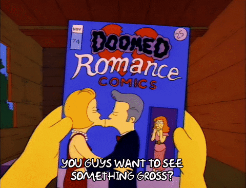 Kissing Season 3 GIF by The Simpsons