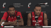 cincinnati bearcats smile GIF by University of Cincinnati Athletics
