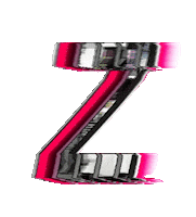 Glitch Alphabet Sticker by #BASILIO