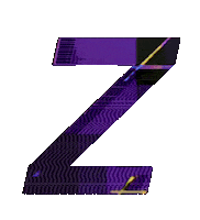 Glitch Alphabet Sticker by #BASILIO