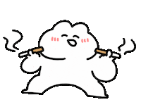 タバコ Sticker by おめがちゃん